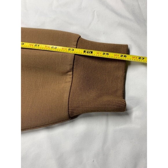 Varley Doublesoft Sweatshirt Funnel Neck Womens XL Bronze Betsy Sweat Oversized - Picture 8 of 10